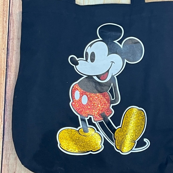 Disney Store Vintage Mickey Tote Bag Shoulder Purse - Picture 3 of 4